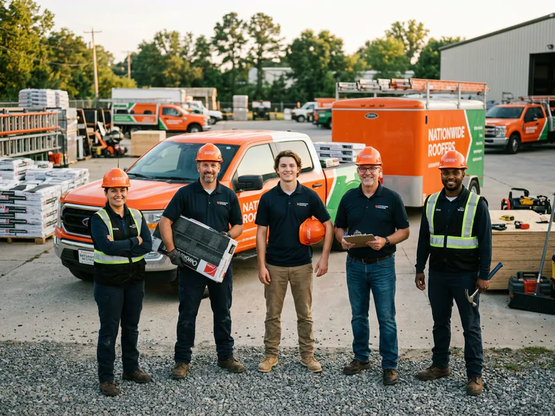 Natiowide Roofers - roof installation in Chesapeake near me